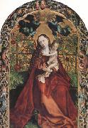 Martin Schongauer, The Madonna of the Rose Garden (nn03)
